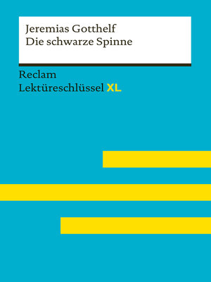 cover image of Die schwarze Spinne von Jeremias Gotthelf